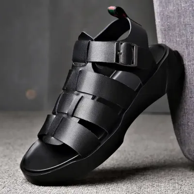 TREND BUCKLE SOFT BOTTOM BEACH SHOES